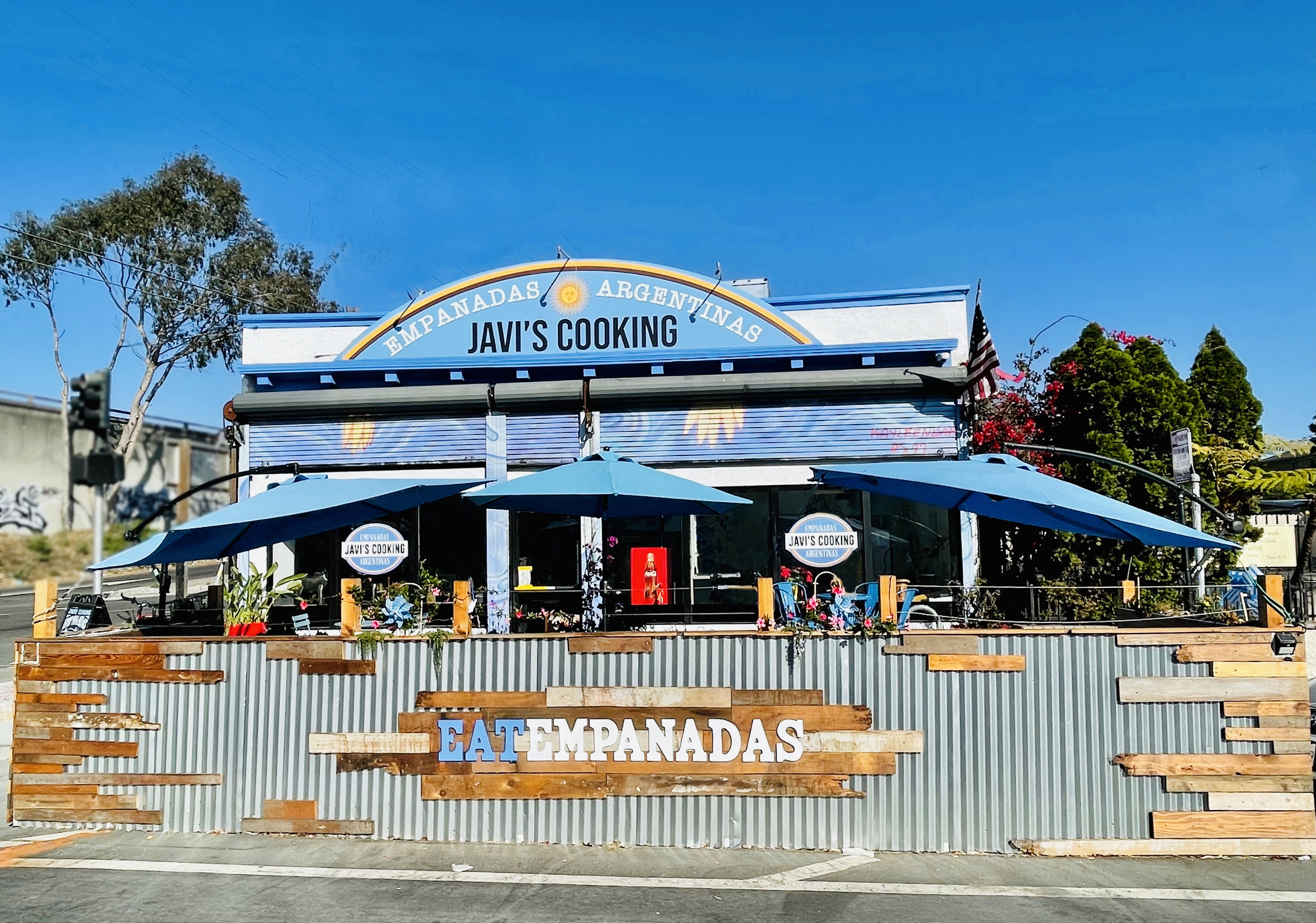 Javi’s Cooking storefront at 3446 Market Street in Oakland